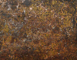 old rusty iron for background or texture, vintage style, scratched and weathered, blank space for text