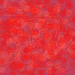abstract red background with circular pattern 