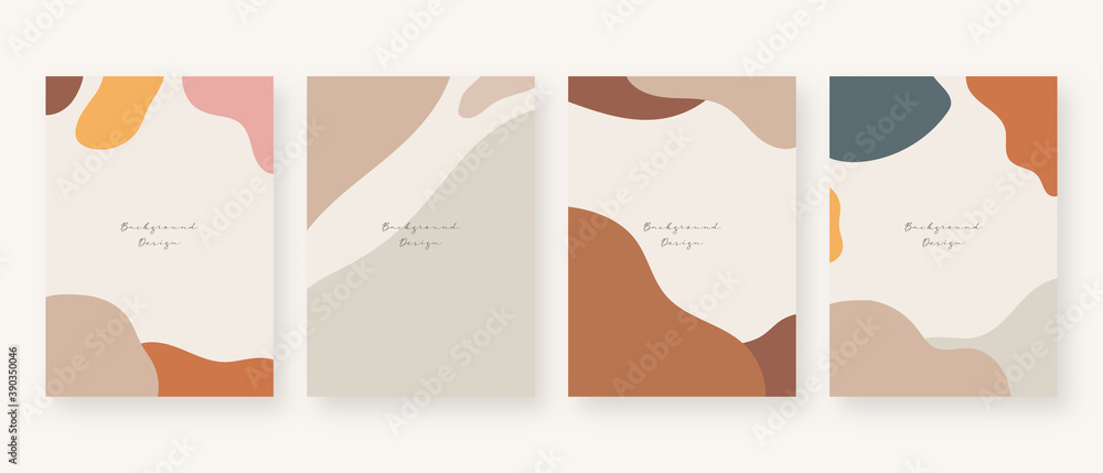 Poster minimal concept background. abstract backgrounds with copy space for text. vector illustration.