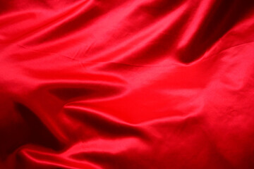 Obraz premium 赤い生地