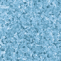 Seamless pattern. Winter and ice colors. Shades of blue.