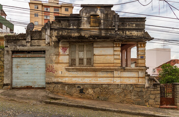 Abandoned house in Belo Horizonte, Brazil