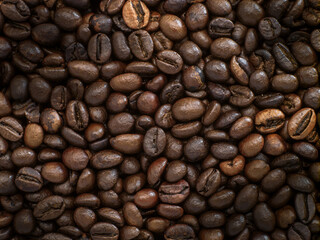 Coffee beans background image