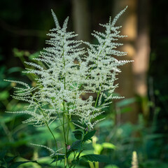Goats Beard or Aruncus dioicus is a hardy perennial bearing fern-like foliage, from which plumes of...
