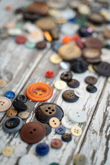 background of old buttons