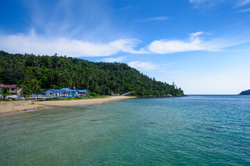 Beautiful remote island Pulau Aur near Mersing, Johor, Malaysia
