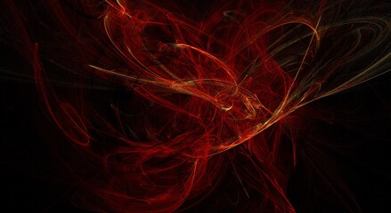 Color abstract fractal - background or textures © gkjohn