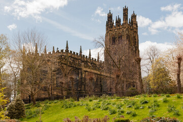 Saint Giles church in Wrexham built in 1506 it is the largest medieval parish church in Wales and...