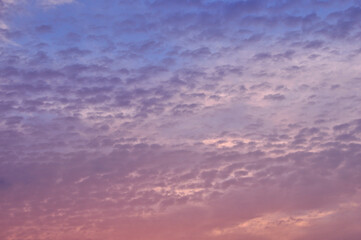 夕焼け雲
