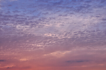夕焼け雲