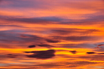 夕焼け雲