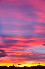 夕焼け雲