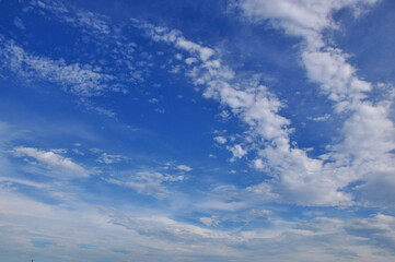 青空と白い雲
