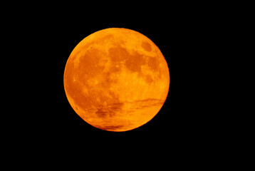 Obraz premium スーパームーン