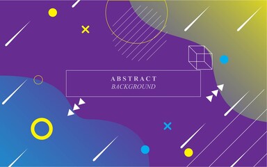 Colorful geometric background. Smooth composition, for business presentations, flyers, posters, wallpapers. Vector eps 10
