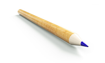 3d render of a pencil