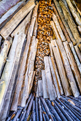 heap of firewood
