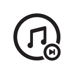 Next music play icon - next song 