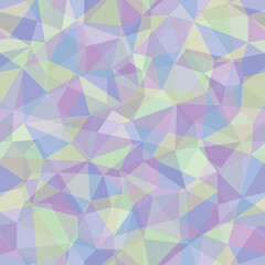 Vector abstract polygonal light pattern. Seamless pattern can be used for wallpaper, pattern fills, web page background, surface textures.