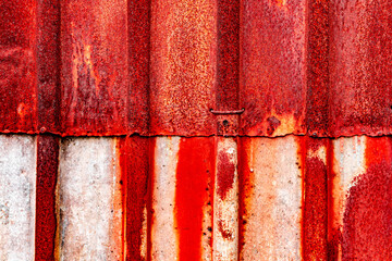 Metal texture with scratches and cracks which can be used as a background