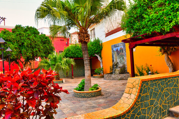 Obraz premium Charming alleys of Tazacorte on La Palma Island