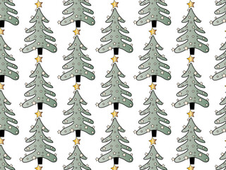 Decorations, gifts, holidays, Christmas, Santa , Wallpaper, gift paper, wall mural
