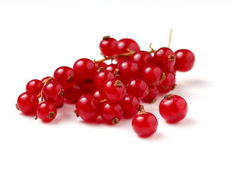 red currant isolated on white background