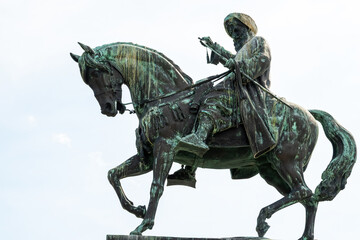 Muhammed Ali Pasha sculpture in Kavala, Greece