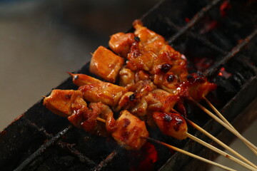 Grilled Chicken Satay 