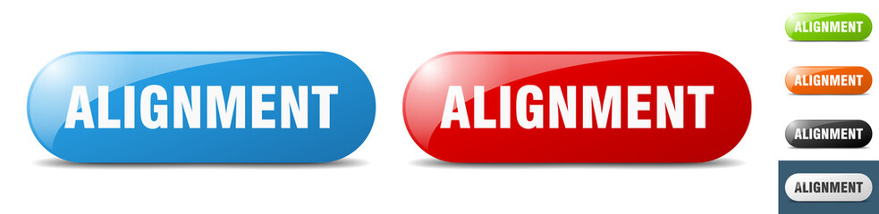 alignment button. key. sign. push button set