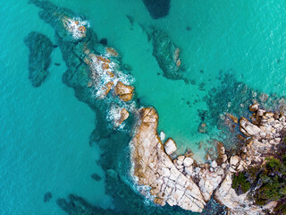 Port station in Stavros, Greece
