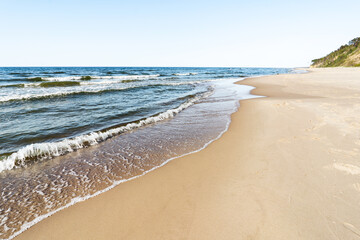 Baltic coast in Poland, West Pomerania