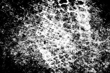 Grunge black and white. The grunge texture is monochrome. Pattern of dirt, dust, cracks, chips. Worn old surface