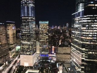 New York from 60-floor view