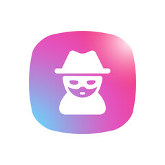 Incognito - Mobile App Icon