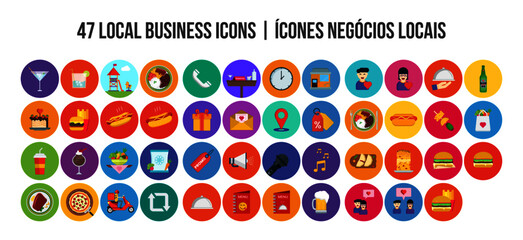 47 Local Business Icons for Instagram