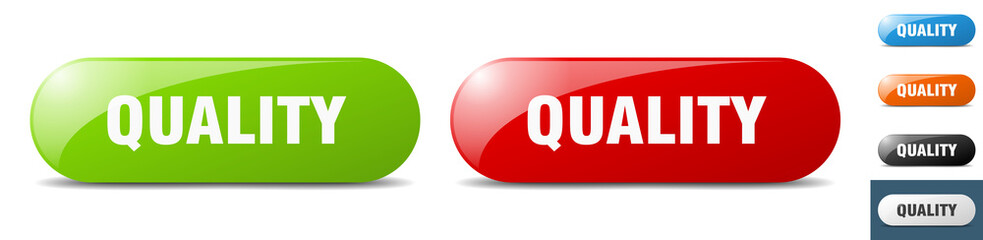 quality button. key. sign. push button set