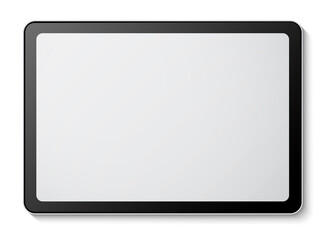 Digital tablet mockup on white