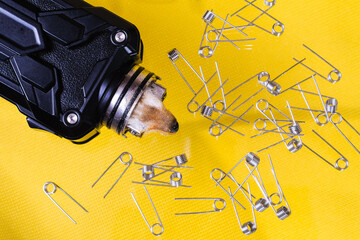 Vapor coil for electronic cigarette vape.