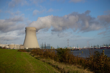 Nuclear power plant Doel industrial