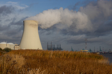 Nuclear power plant Doel industrial