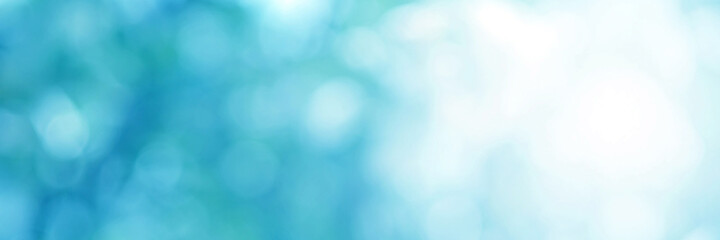 Blue light leaves blurred and blur natural abstract. Effect sunlight  soft bright shiny style ...