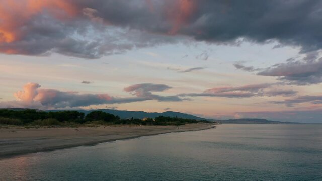 Mare in Calabria calmo