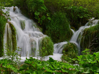 Naklejka na ściany i meble Plitvice Lakes National Park, Croatia