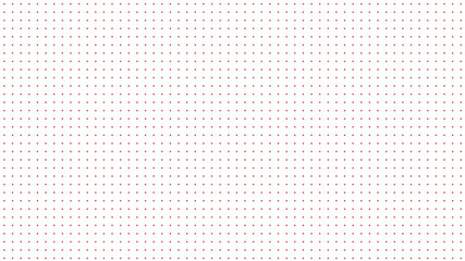 red polka dots  on white background