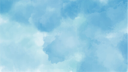 Blue watercolor background for textures backgrounds and web banners design