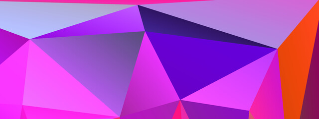 Obraz premium Abstract Color Polygon Background Design, Abstract Geometric Origami Style With Gradient. Presentation,Website, Backdrop, Cover,Banner,Pattern Template