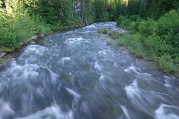 National Forests.  St. Joe National Forest, Idaho. Marble Creek.