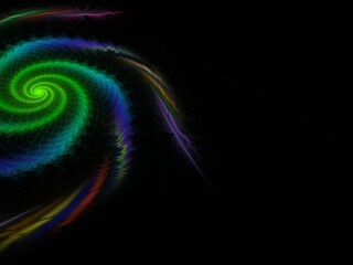 Imaginatory fractal background Image