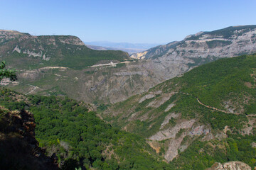 Fototapeta na wymiar Mountain landscape in Armenian Highland